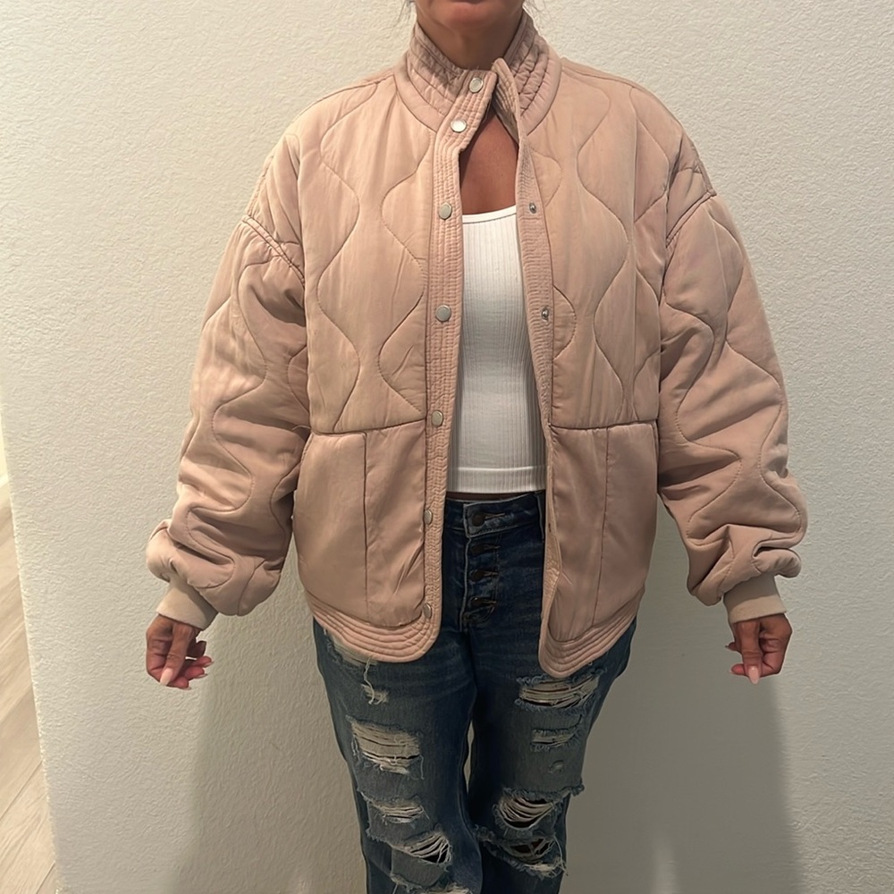 Blank NYC quilted jacket